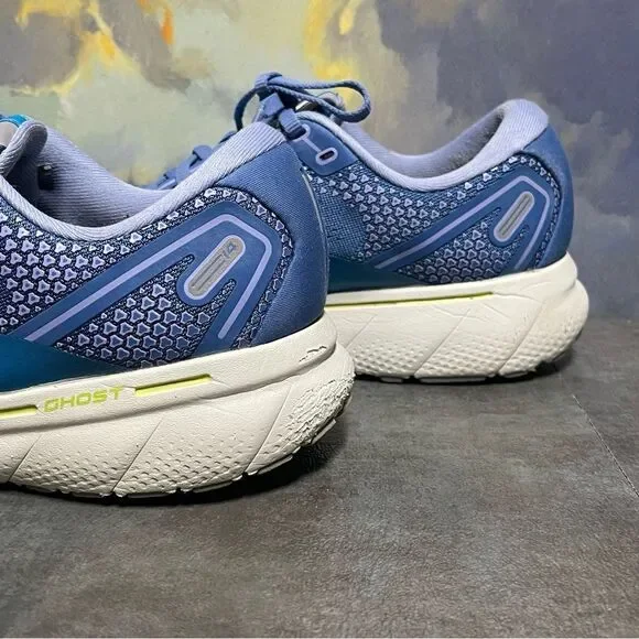 Brooks Ghost 14 Women's Blue Running Shoes Size 10.5B - Picture 9 of 16